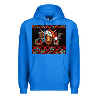 True Royal joy shaggy cow christmas Premium Hoodie - Jasminsmagicworld