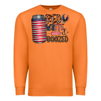 Carrot red white  boozed Premium Sweatshirt - CowhideDigitalArt