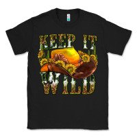 Black keep it wild western Classic Tee - texasbilliewilder