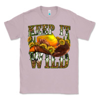 Lilac keep it wild western Classic Tee - texasbilliewilder