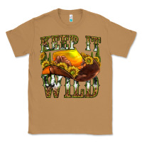 Toasted Coconut keep it wild western Classic Tee - texasbilliewilder