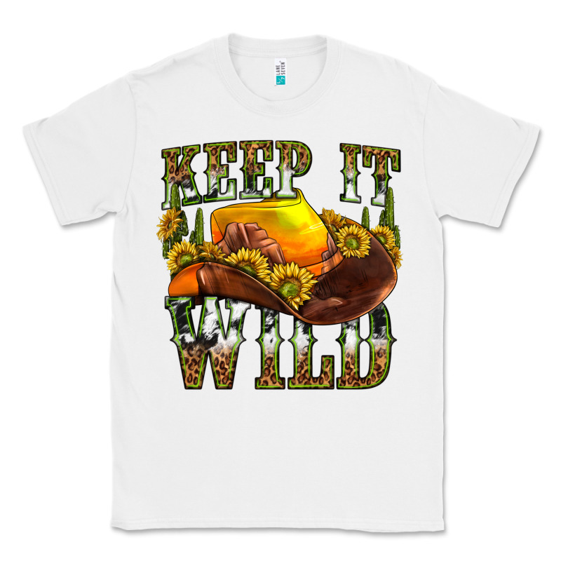 Keep It Wild Western Classic Tee by texasbilliewilder | Teevron