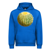 Cobalt golden barrel cactus Urban Hoodie - LillyAllenDesigns
