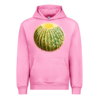Fuchsia Pink golden barrel cactus Urban Hoodie - LillyAllenDesigns