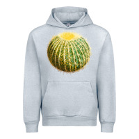 Heather Grey golden barrel cactus Urban Hoodie - LillyAllenDesigns