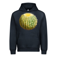 Navy golden barrel cactus Urban Hoodie - LillyAllenDesigns