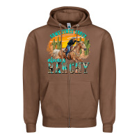 Chestnut sometimes fancy always ranchy Zipper Hoodie - texasbilliewilder