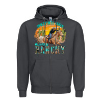 Smoke sometimes fancy always ranchy Zipper Hoodie - texasbilliewilder