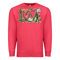 Cardinal st.patricks love nurse Premium Sweatshirt - RacoonDesign