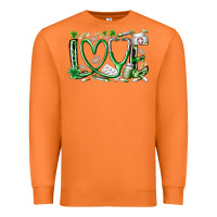 Carrot st.patricks love nurse Premium Sweatshirt - RacoonDesign
