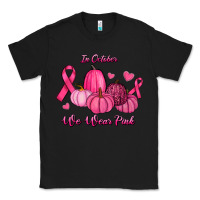 Black In October We Wear Pink Pumpkins Classic Tee - RanaPortraitStore
