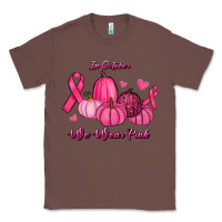 Chestnut In October We Wear Pink Pumpkins Classic Tee - RanaPortraitStore