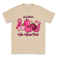 Mushroom In October We Wear Pink Pumpkins Classic Tee - RanaPortraitStore