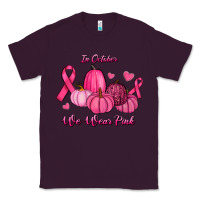 Plum In October We Wear Pink Pumpkins Classic Tee - RanaPortraitStore