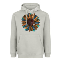 Moon Dust fall tooled lather leopard Heavyweight Hoodie - RanaPortraitStore