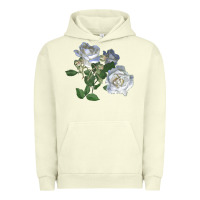 Pigment Pistachio white dawn rose Urban Hoodie - LillyAllenDesigns
