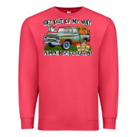 Cardinal Get Out Of My Way It's Pumpkin Spice Season Premium Sweatshirt - CowhideDigitalArt