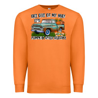 Carrot Get Out Of My Way It's Pumpkin Spice Season Premium Sweatshirt - CowhideDigitalArt