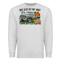 Dove Grey Get Out Of My Way It's Pumpkin Spice Season Premium Sweatshirt - CowhideDigitalArt