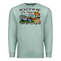 Seafoam Get Out Of My Way It's Pumpkin Spice Season Premium Sweatshirt - CowhideDigitalArt