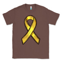 Chestnut Gold Cancer ribbon Classic Tee - RanaPortraitStore