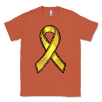 Copper Gold Cancer ribbon Classic Tee - RanaPortraitStore