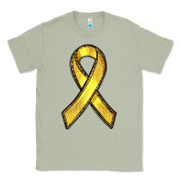 Matcha Gold Cancer ribbon Classic Tee - RanaPortraitStore