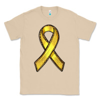 Mushroom Gold Cancer ribbon Classic Tee - RanaPortraitStore