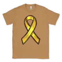 Toasted Coconut Gold Cancer ribbon Classic Tee - RanaPortraitStore