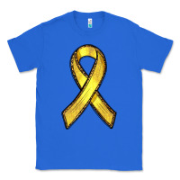 True Royal Gold Cancer ribbon Classic Tee - RanaPortraitStore