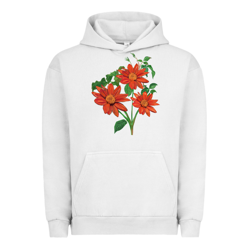 Tithonia Fiesta Del Sol Sunflower Urban Hoodie by LillyAllenDesigns | Teevron