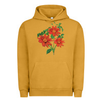Pigment Peanut Butter tithonia fiesta del sol sunflower Urban Hoodie - LillyAllenDesigns
