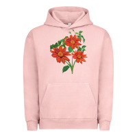 Pigment Salmon tithonia fiesta del sol sunflower Urban Hoodie - LillyAllenDesigns