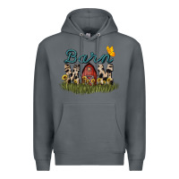 Rock barn mom sunflower Premium Hoodie - NancyCooperArtShop