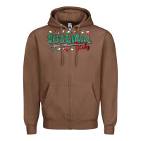 Chestnut surgical tech Zipper Hoodie - texasbilliewilder
