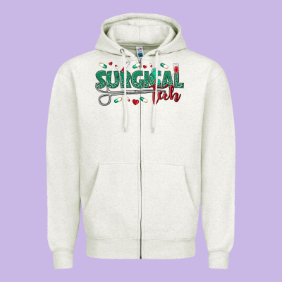 Zipper Hoodie surgical tech