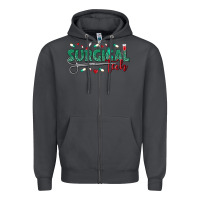 Smoke surgical tech Zipper Hoodie - texasbilliewilder