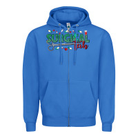 True Royal surgical tech Zipper Hoodie - texasbilliewilder
