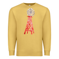 Antique Gold windmill fa element Premium Sweatshirt - FaDigitalArtStudio