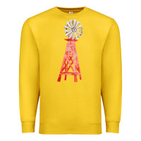 Lemon windmill fa element Premium Sweatshirt - FaDigitalArtStudio