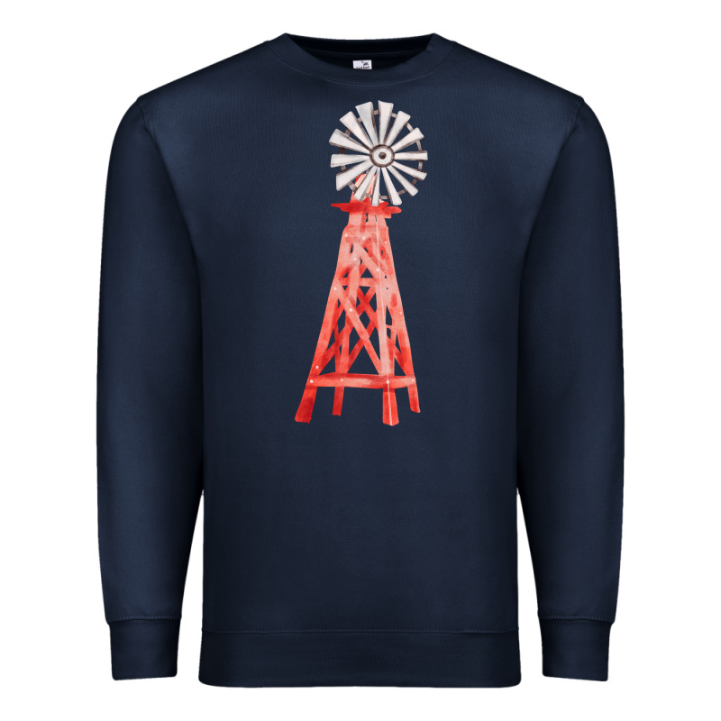Windmill Fa Element Premium Sweatshirt by FaDigitalArtStudio | Teevron