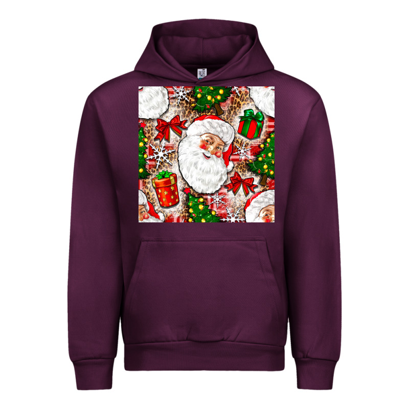 Christmas Santa Claus And Gift Box Urban Hoodie by NancyCooperArtShop | Teevron