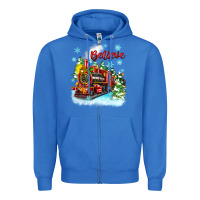 True Royal christmas polar express believe Zipper Hoodie - Zillion Design Studio