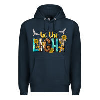 Navy be the light Premium Hoodie - NancyCooperArtShop