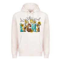 Pale Pink be the light Premium Hoodie - NancyCooperArtShop