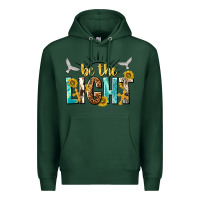 Sports Green be the light Premium Hoodie - NancyCooperArtShop