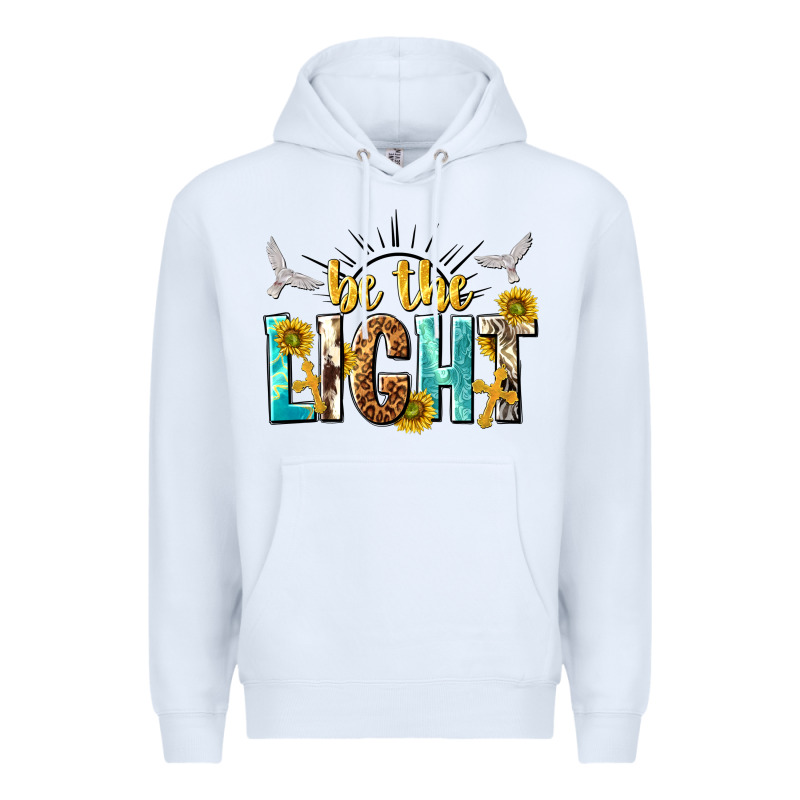 Be The Light Premium Hoodie by NancyCooperArtShop | Teevron