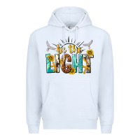 White be the light Premium Hoodie - NancyCooperArtShop