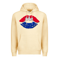 Pina Colada cambodian flag lips Premium Hoodie - AdoDesignShop