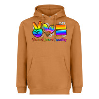 Meerkat peace love equality Heavyweight Hoodie - Zillion Design Studio